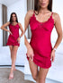 Satin nightgown "RED WHISPER" 2109 PRE-ORDER
